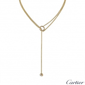 Cartier Tri-Colour Gold Baby Trinity Necklace
